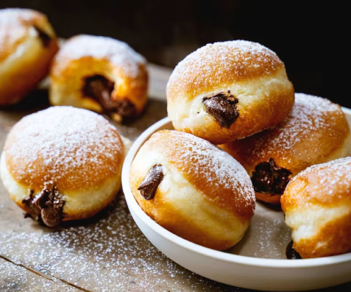  Nutella-filled doughnut