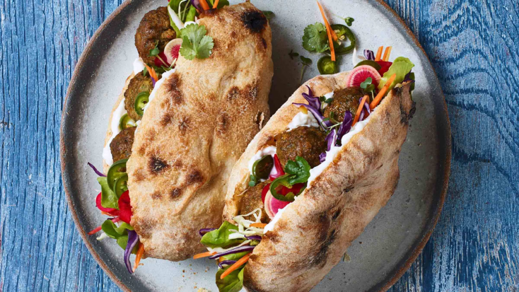 Falafel pita
