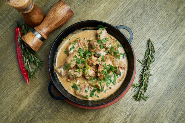 Veal blanquette